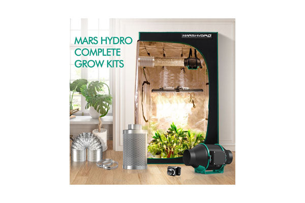 Load image into Gallery viewer, Mars Hydro - TSL 2000 LED Grow Light &amp; 2&#39;x4&#39; Complete Grow Tent Kit, Full Spectrum
