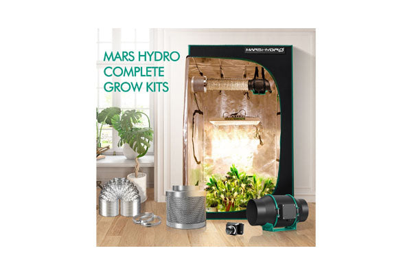 Mars Hydro - TSW 2000 LED Grow Light & 4'X4' Indoor Complete Grow Tent Kit