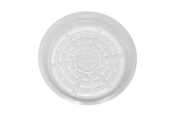 Load image into Gallery viewer, Clear Round Saucer - Durable Soft Vinyl Plant Tray
